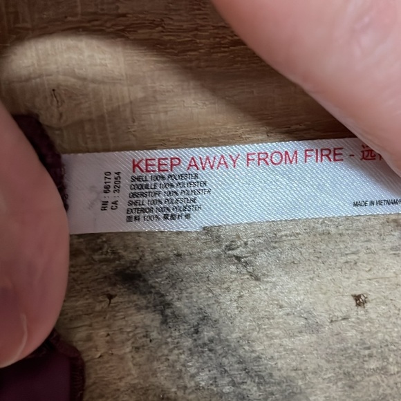 Out From Under size SP Purple & Black Silk Sleeveless Tie-Dye Cropped Blouse - Picture 4 of 7